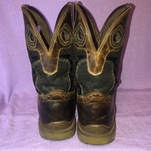 Used Men’s Double H Cowboy Work Boots Size 10.5D DH5366 - Picture 8 of 14